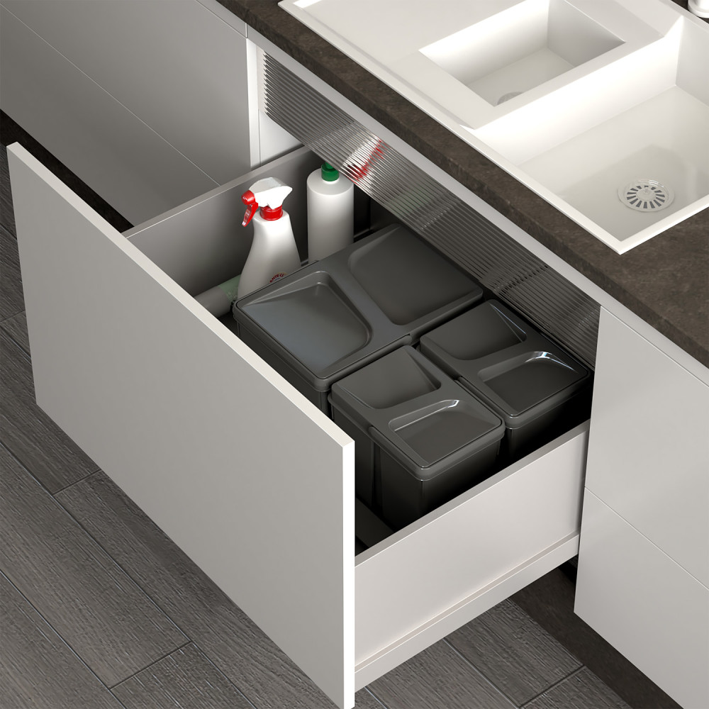 kuchenne kosze do segregacji śmieci