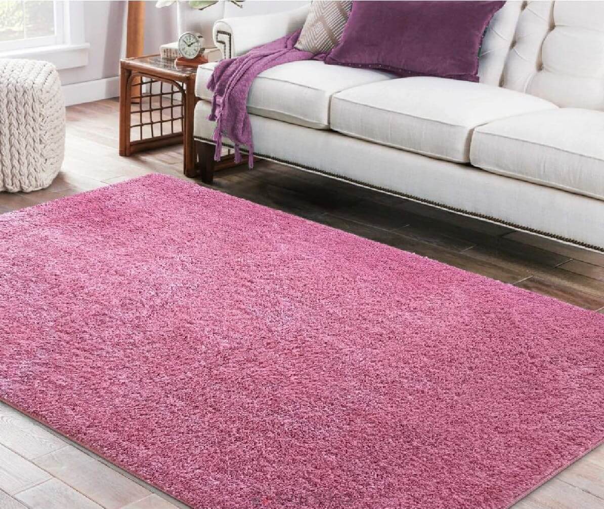 dywan antypoślizgowy duży różowy