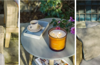 stylowa aranżacja balkonu