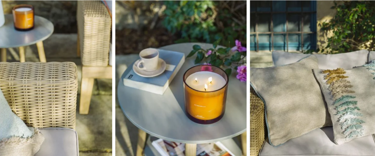 stylowa aranżacja balkonu