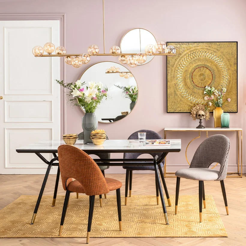 lampy wiszące nad stół