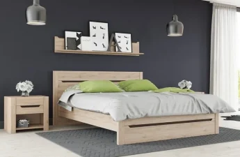 łóżko drewniane 140x200