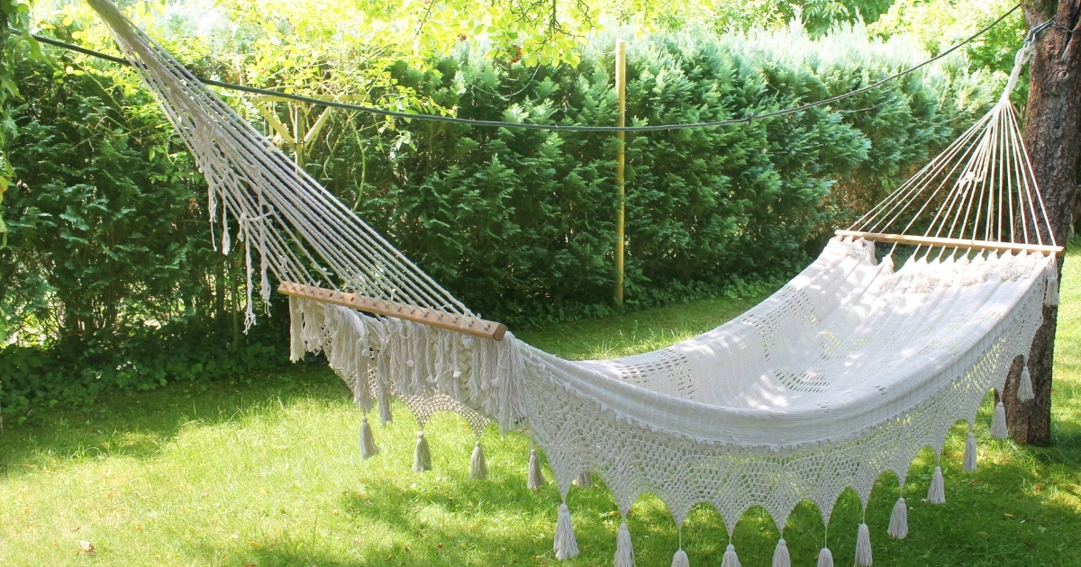 hamak ogrodowy